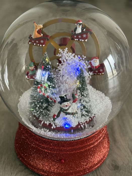 Bola de neve grande musical Natal