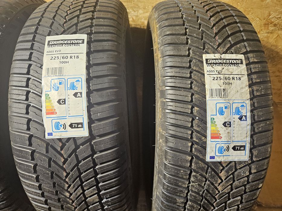 Opony całoroczne 225/60/18 100 h bridgestone weather Control