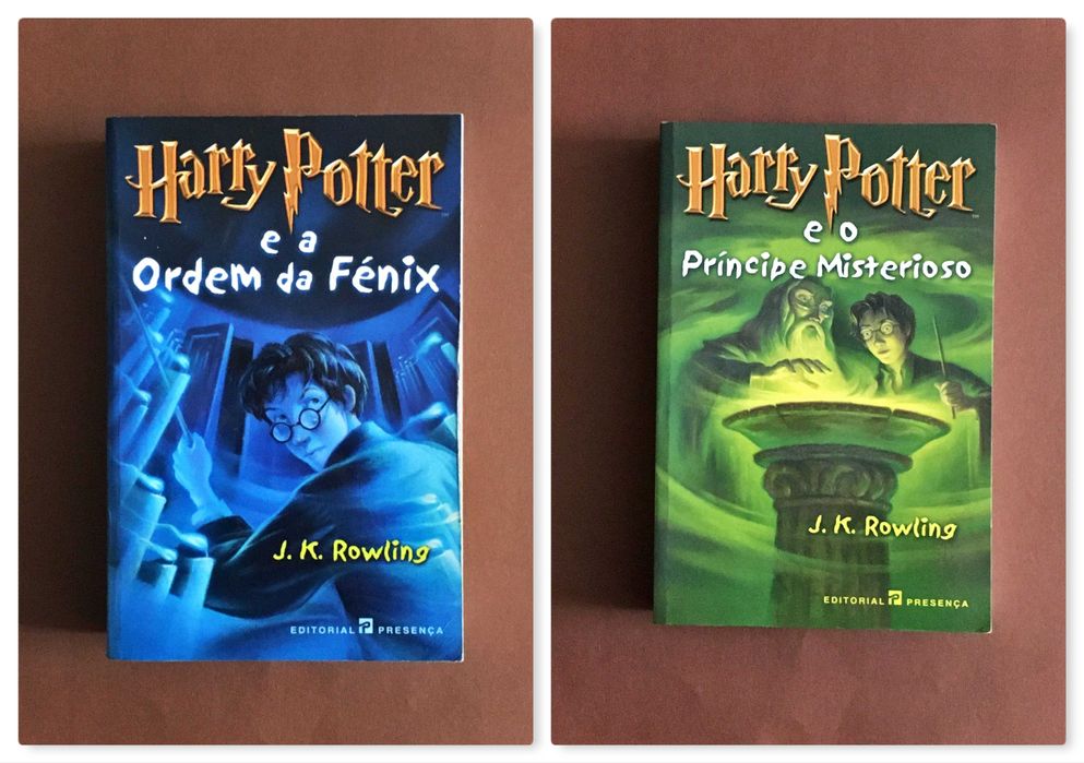 LIVRO Harry Potter [1ª EDIÇÃO] Ordem Fénix Príncipe Misterioso Rowling