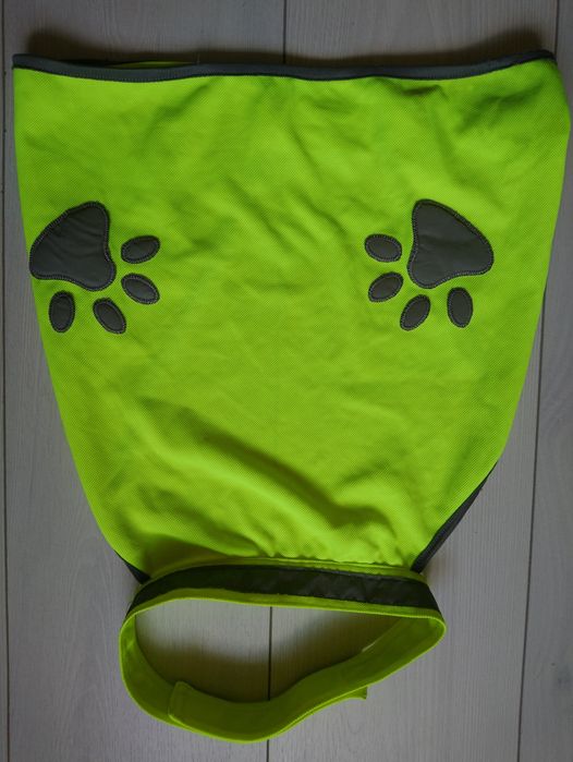 Накидка для собачки з світловідбиваючими полосками