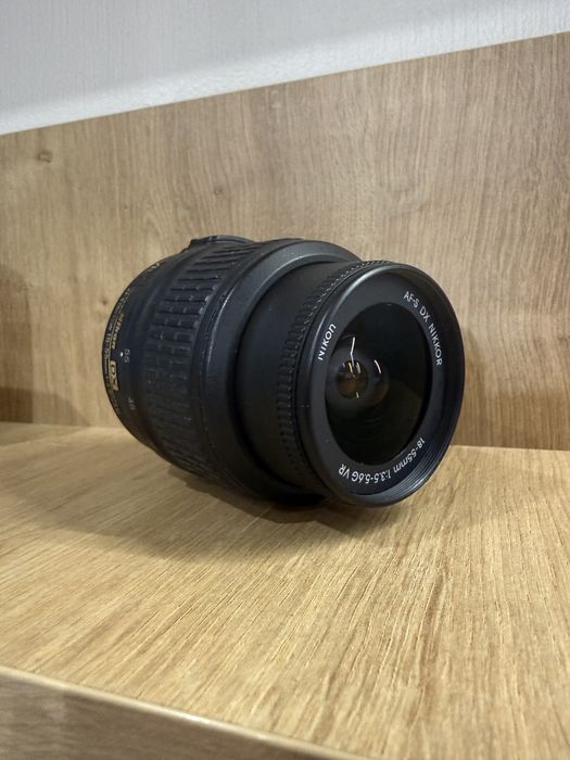 Обʼєктив Nikon 18-55 mm, AF-S DX Nikkor, без дефектів