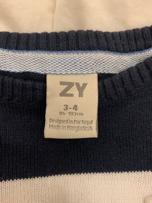 Camisola azul marinho da Zippy