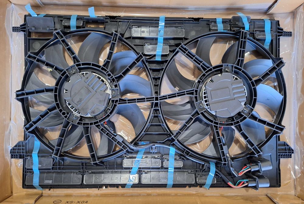 Діфузор в зборі Audi Q5 2017 2018 2019 2020 Ауді Ку5