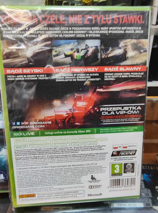 GRID 2 XBOX 360 NOWA FOLIA PL Sklep Wysyłka Wymiana