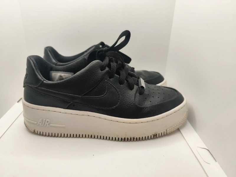 Nike Air force 1 Nike czarne gruba podeszwa platforma 37.5
