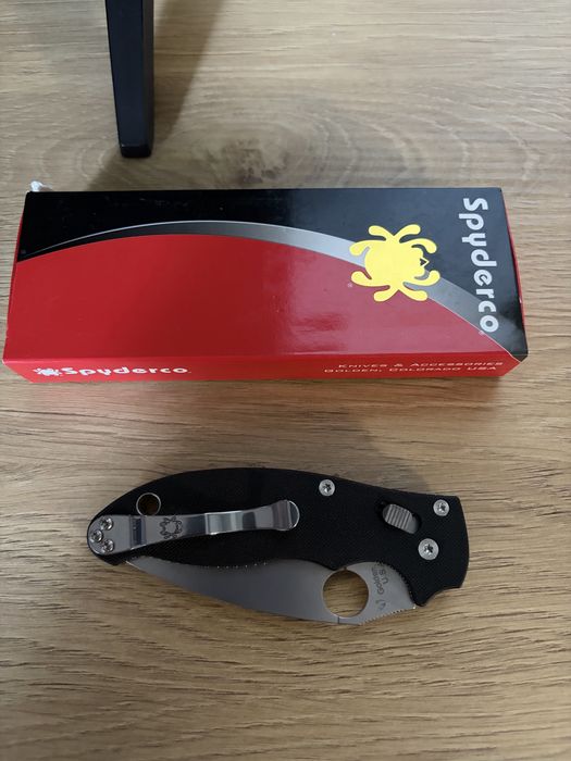 Spyderco manix 2 s30v g10 nóż składany flytanium