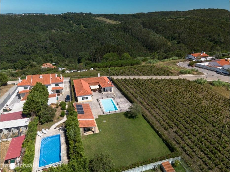 Moradia 4 quartos , jardim e piscina, 50m2 anexo, Costa de Prata - ...