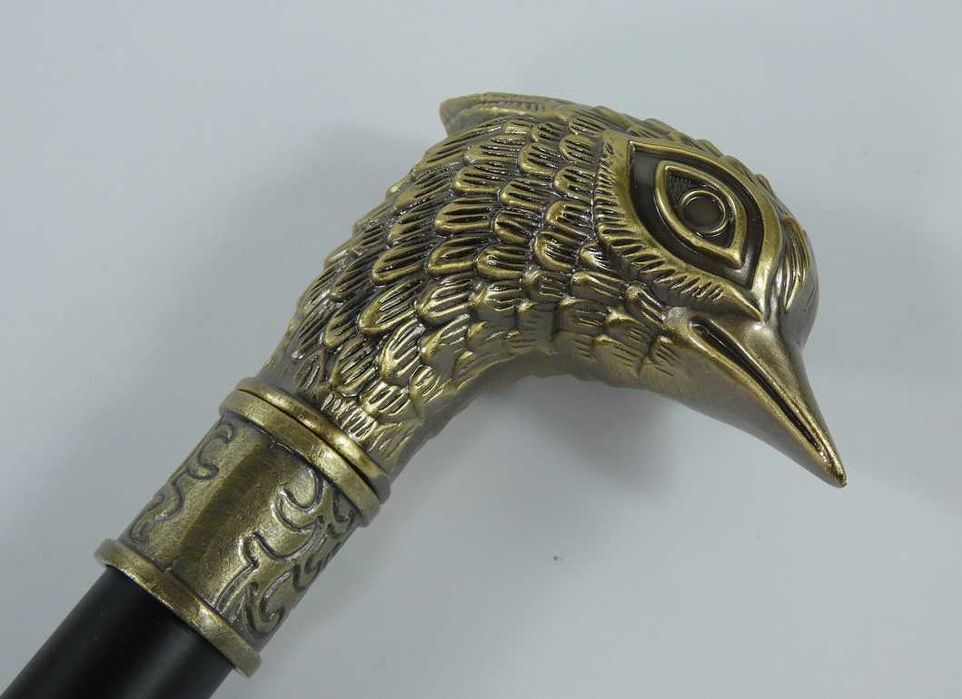 Skręcana LASKA gałka PTAK metal 91,5 cm