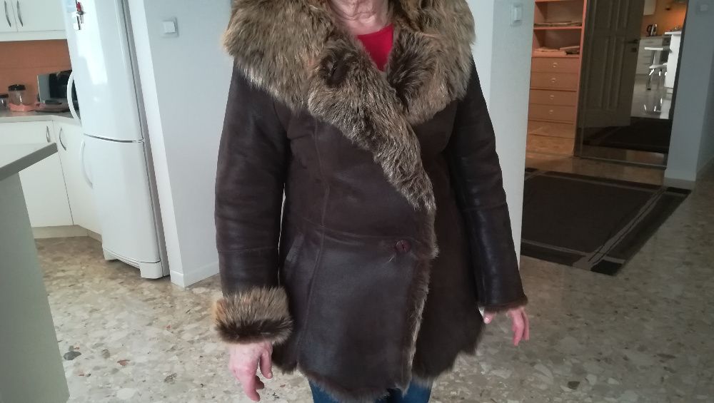 Kożuch Damski rozmiar L nieużywany Dud Skór