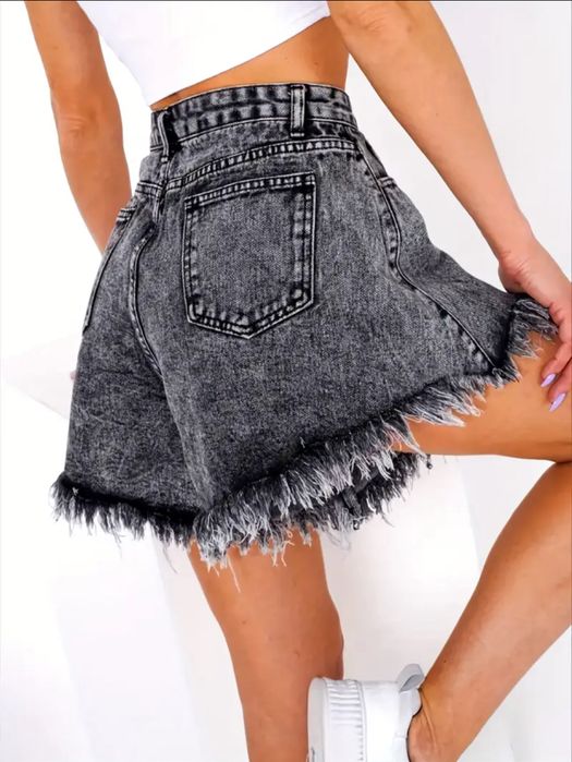 Жіночі джинсові шорти вільного крою, розмір XXL