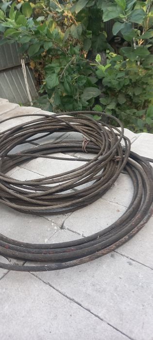 Трос стальной, канат, 7,5 мм и 9мм СССР