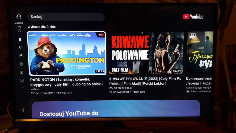 Telewizor SAMSUNG 32" Smart TV Android TV* 2xUSB 3xHDMI Gwarancja 11m*