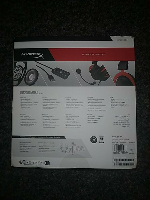 Ігрова гарнітура ( навушники ) HyperX Cloud 2 Legendary Comfort