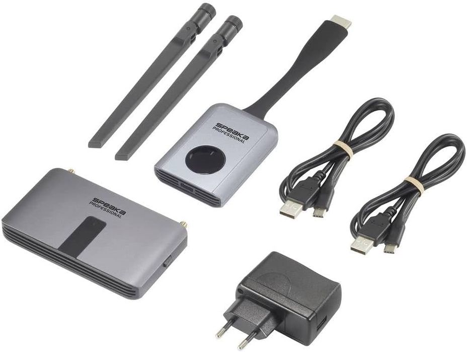 Bezprzewodowy Zestaw Transmisji HDMI 30 M SpeaKa SP-WTR-400 Audio