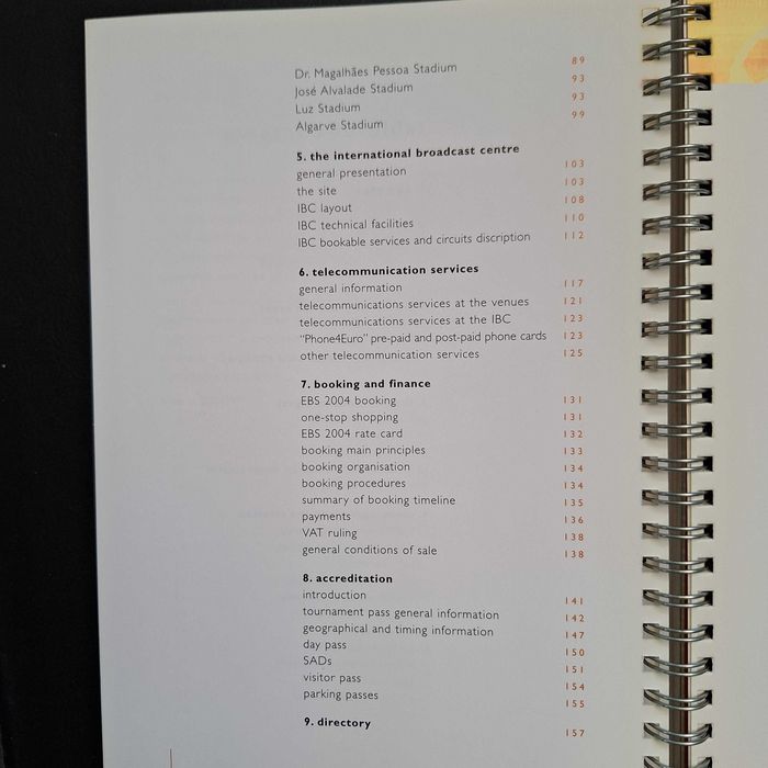 UEFA Euro 2004 - EBS 2004 Handbook