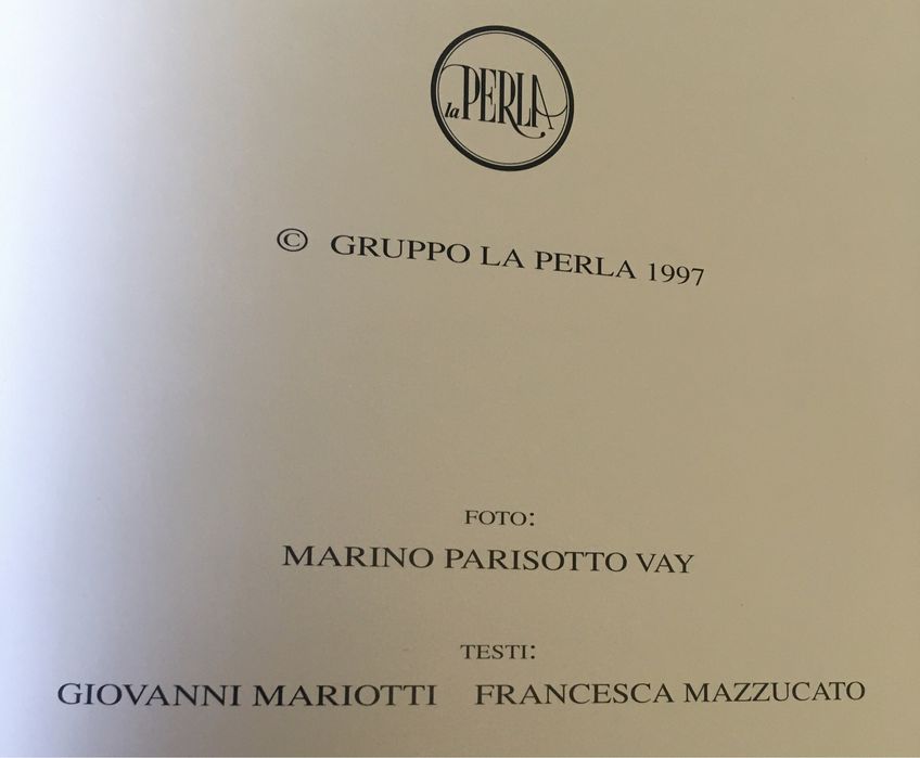 Livro de fotografia LA perla Senso