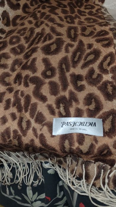 Палантін PASHMINA 100% вовна