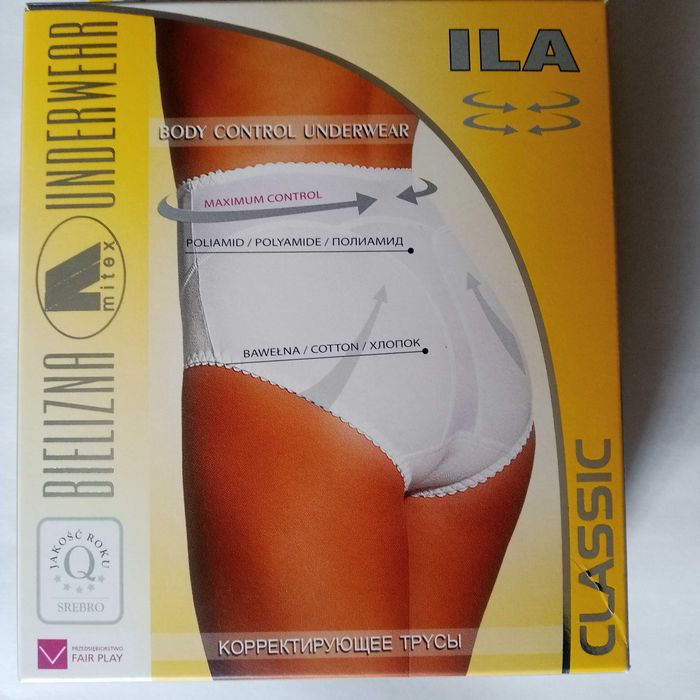 Корегуючі труси Mitex ILA чорні розмір М (корректирующее белье)