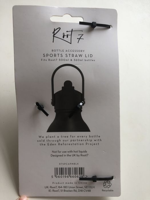 Root7 Korek Sportowy ze słomką