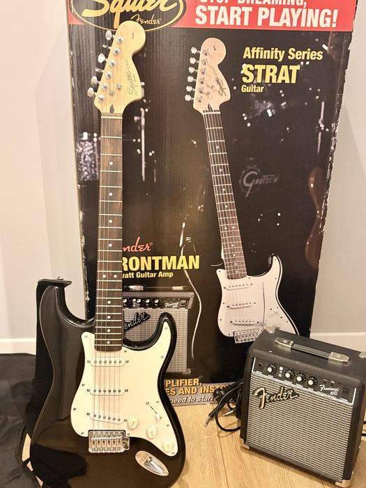 Gitara elektryczna Fender Squier Sonic jak nowa