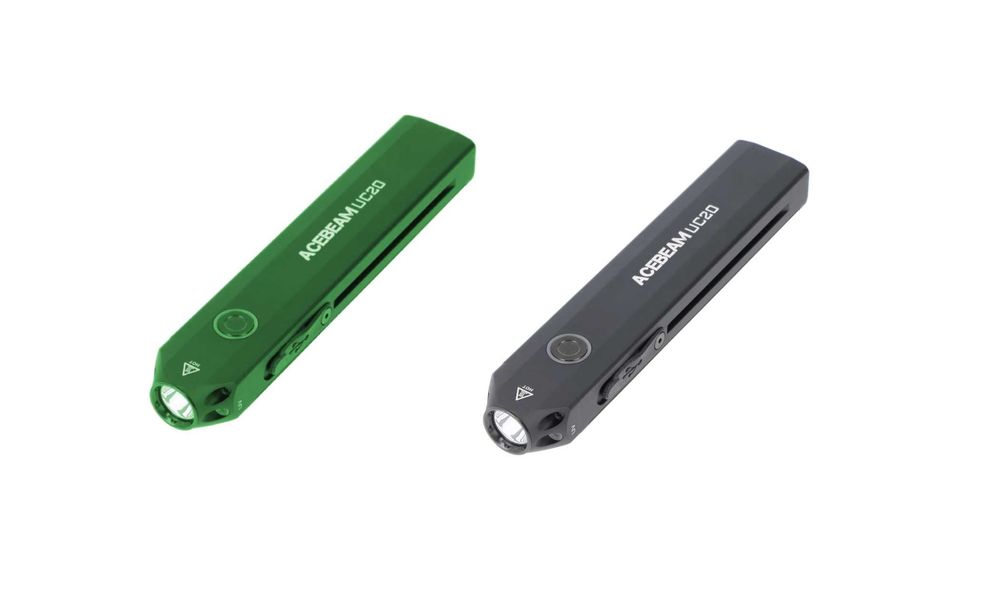 ACEBEAM UC20 Ліхтар Компактний EDC (UV, Red, 1000 Люмен, 220 Метрів)