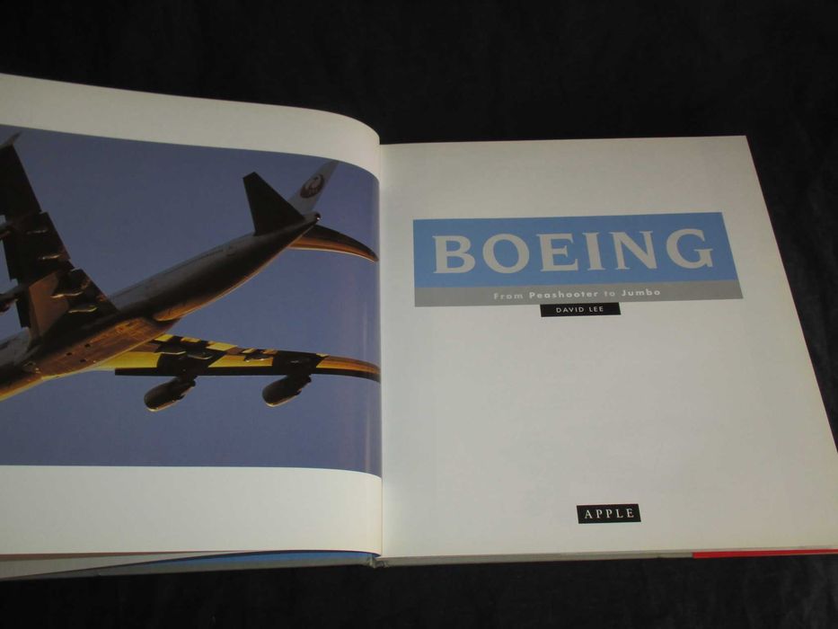 Livro Boeing: From Peashooter to Jumbo David Lee
