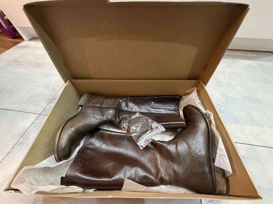 ZA DARMO Lasocki Kozaki plaskie damskie, brazowe, rozm. 37