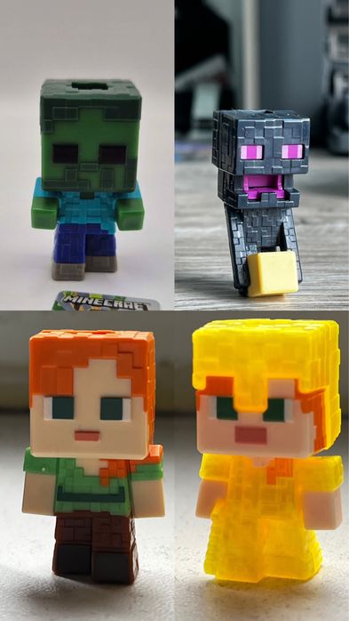 Продам або обміняю фігурки Кіндер Майнкрафт Kinder Joy Minecraft
