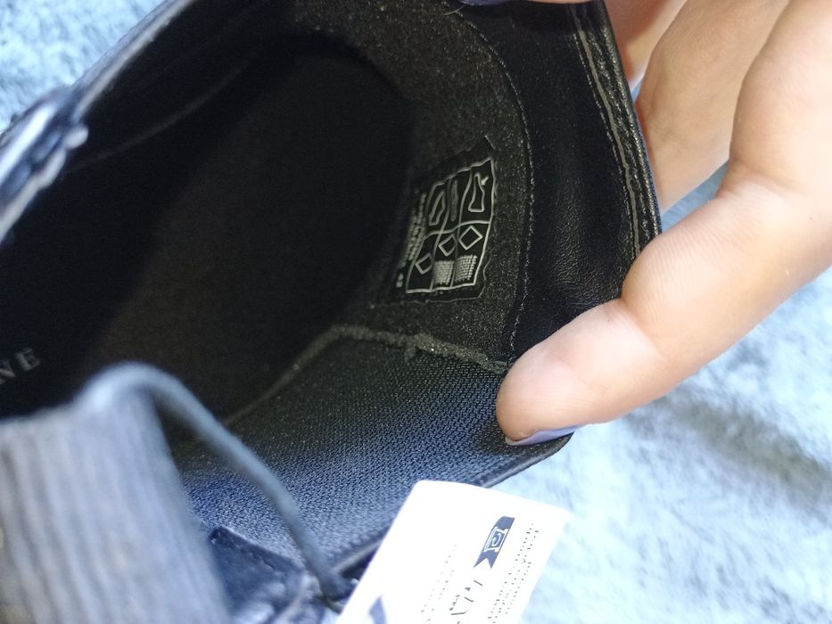 Botki na grubej podeszwie unisex Pier One