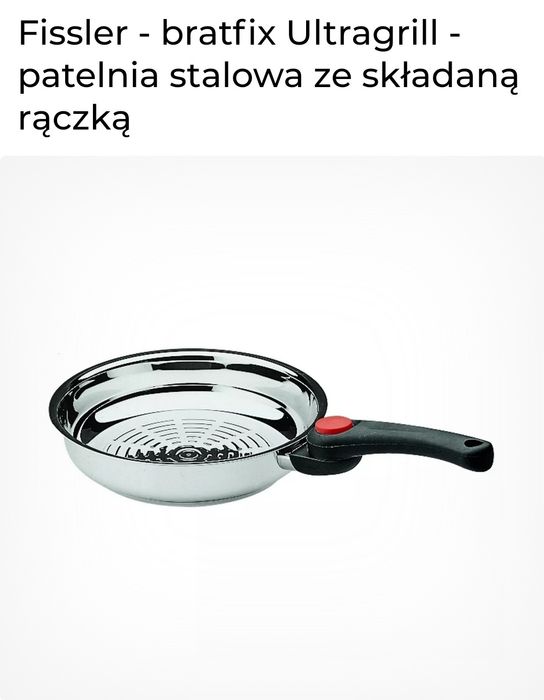 Fissler patelnia grillowa