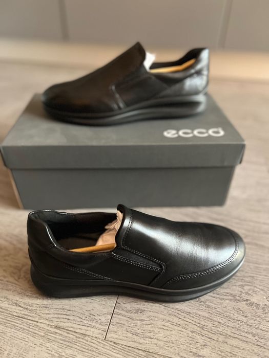 Черевики Ecco Aquet p. 44 Сліпони Туфлі Street Soft Шкіра Нові Оригінал