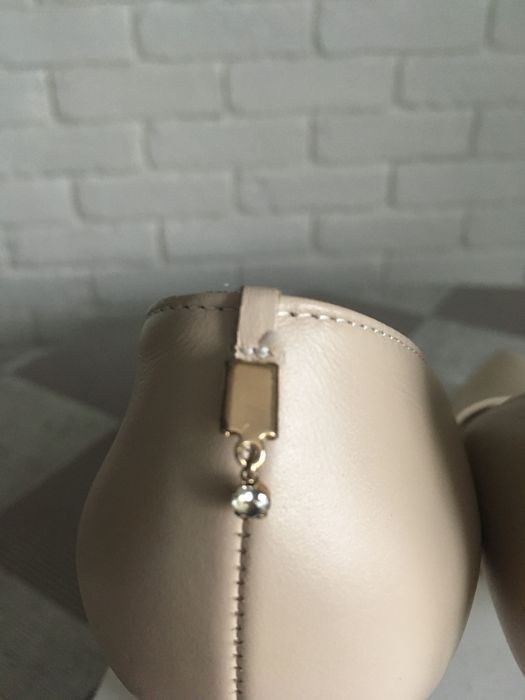 Szpilki skórzane 36