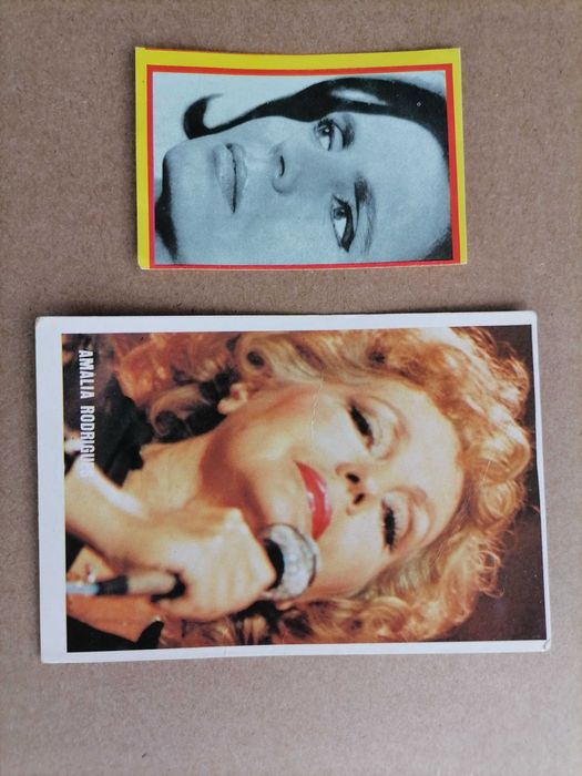 AMÁLIA Cromo e Calendário 1986 (Preço do Conjunto)