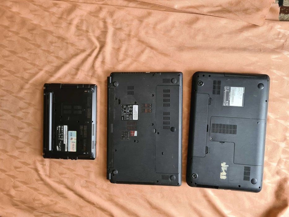 6 laptopów różnych marek