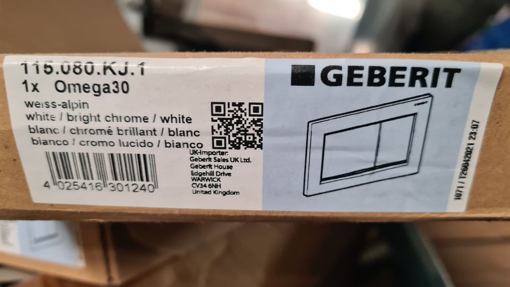 Geberit Botão de pressão