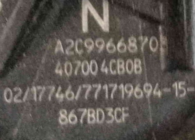 Sensor de Pressão dos Pneus A2C99668703 - RENAULT MEGANE IV Hatchback