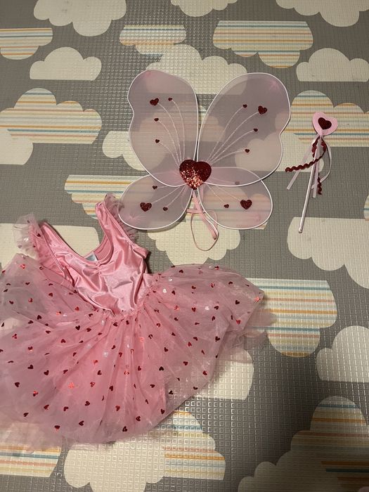 Kostium bal przebranie h&m motyl