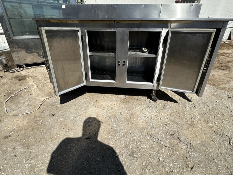 Balcao de frio em inox