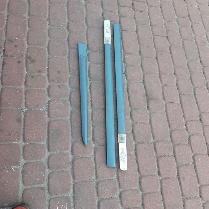 CLIO III 5D listwa drzwi tył lewa