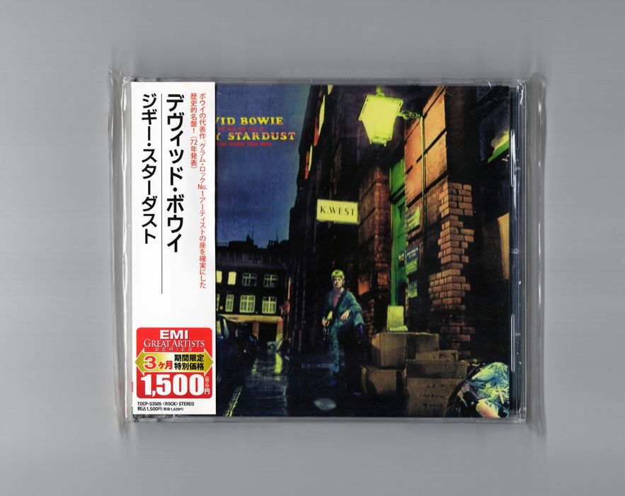 David Bowie The Rise And Fall Of Ziggy Stardust cd Japan
