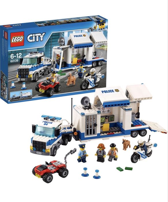 Конструктор LEGO City 60139 мобільний  Командний  центр
