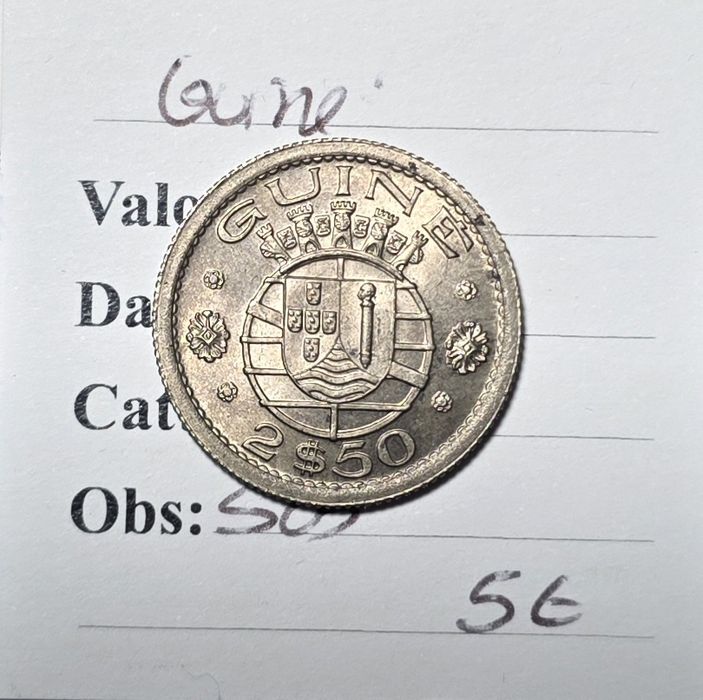 2$50 1952  Guiné