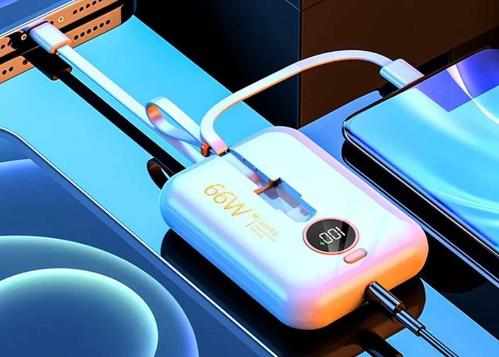 Power Bank 66 W 30000mAh Super szybki do iPhone Samsung