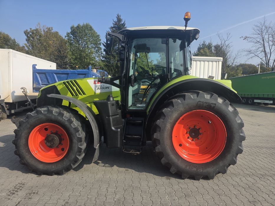 Ciągnik rolniczy Claas Arion 650 z Niemiec CMATIC