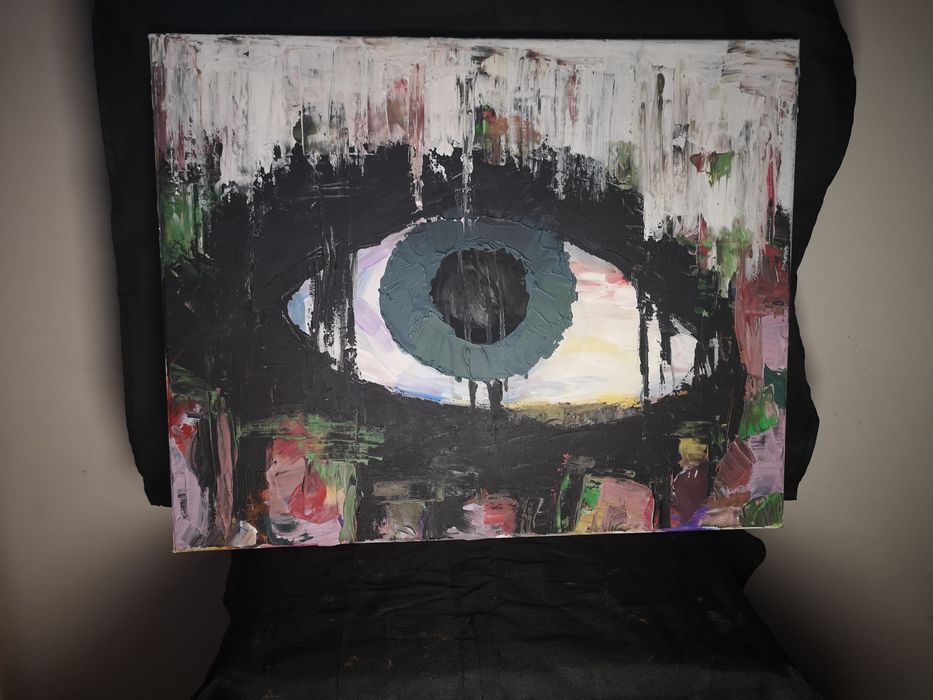 Malarstwo. Obraz oka - abstrakcja