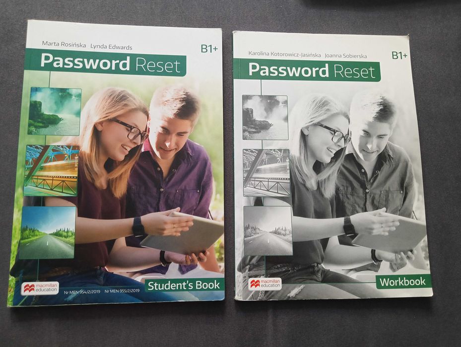 Zestaw podręcznik+ćwiczenia do j. angielskiego Password Reset B1+