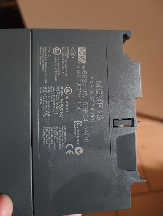 Sterownik programowalny (PLC) Siemens simatic S7-300