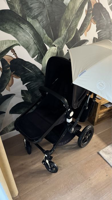 Wózek Bugaboo Cameleon 3 black 2w1+new czarna budka+full akcesoria