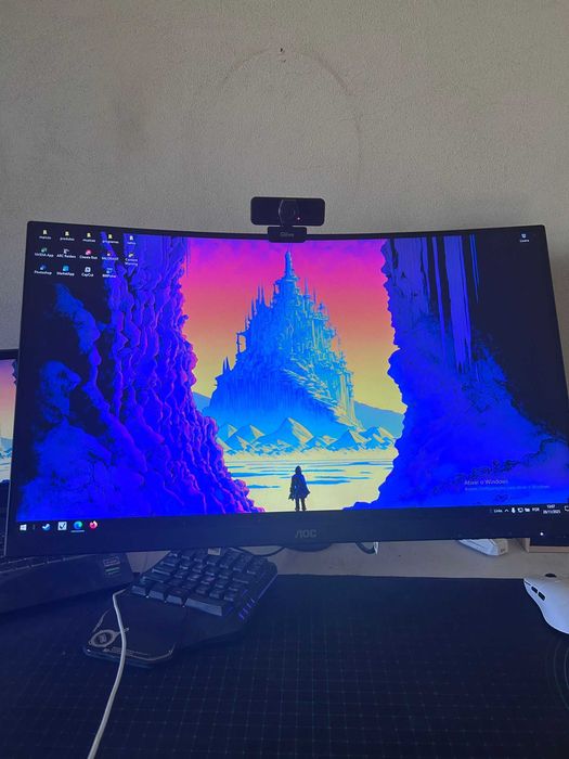 monitor gaming AOC curvo 280hz