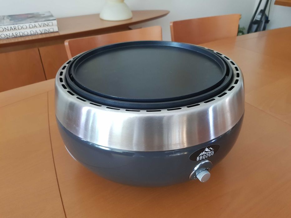 Vendo Grelhador domestico BBQ2GO (Com todos os acessórios)